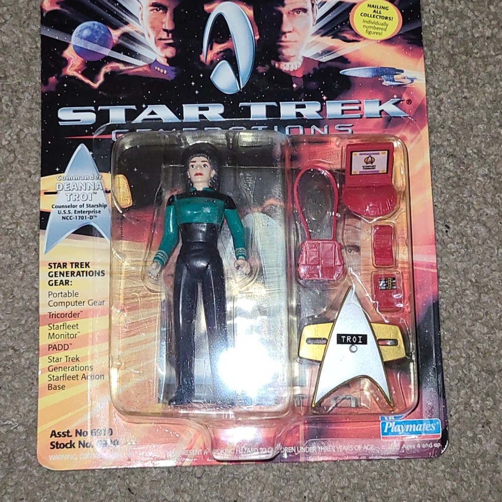 Vintage 1994 Deanna Troi Star Trek Toy